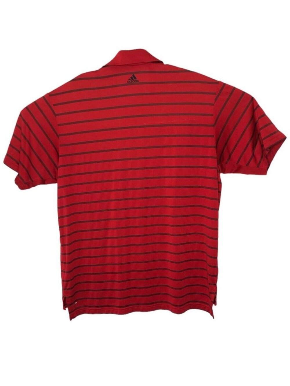 Adidas Golf Climacool Pullover Polo Shirt Red Black Short Sleeves Top Mens L - Picture 2 of 7
